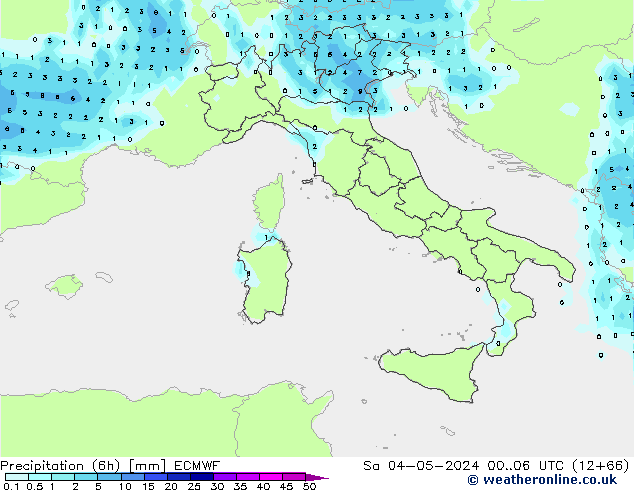 Z500/Rain (+SLP)/Z850 ECMWF Sa 04.05.2024 06 UTC