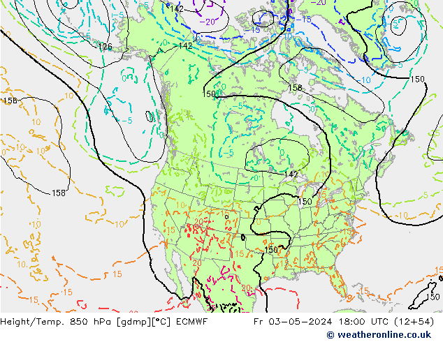 Z500/Rain (+SLP)/Z850 ECMWF Sex 03.05.2024 18 UTC