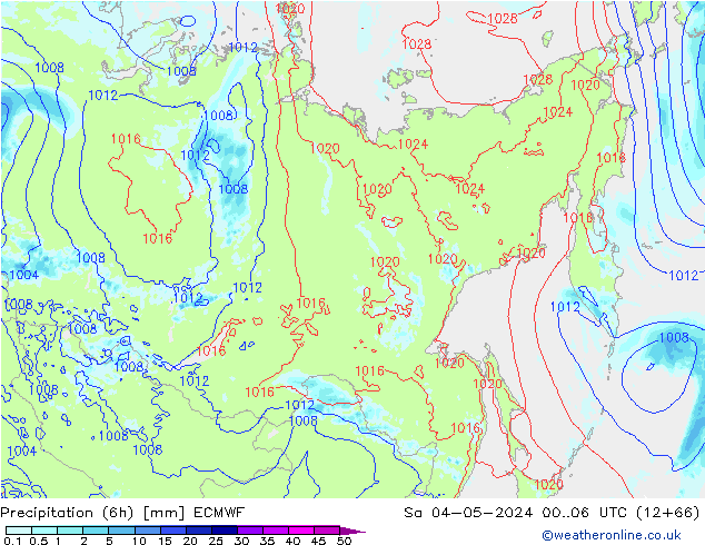 Z500/Rain (+SLP)/Z850 ECMWF sáb 04.05.2024 06 UTC