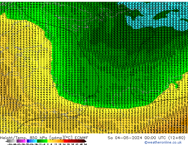 Z500/Regen(+SLP)/Z850 ECMWF za 04.05.2024 00 UTC