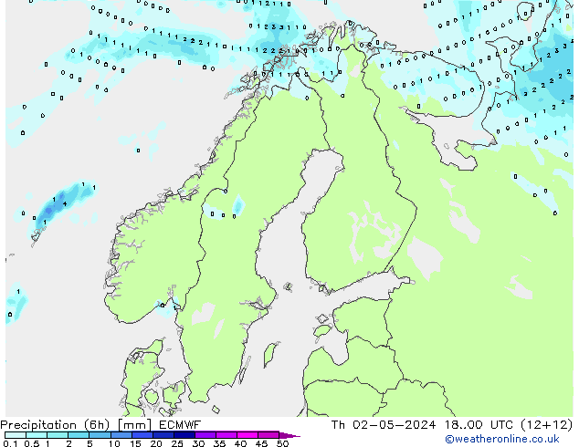 Nied. akkumuliert (6Std) ECMWF Do 02.05.2024 00 UTC