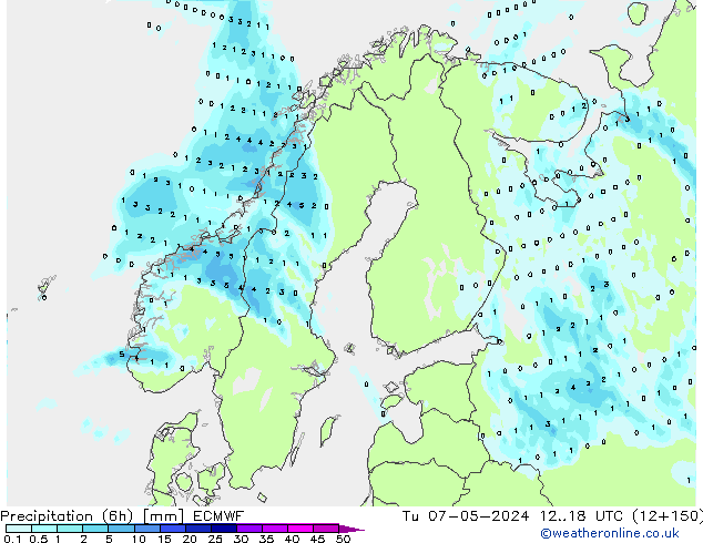 Z500/Rain (+SLP)/Z850 ECMWF Tu 07.05.2024 18 UTC