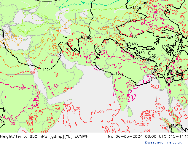 Z500/Rain (+SLP)/Z850 ECMWF Seg 06.05.2024 06 UTC