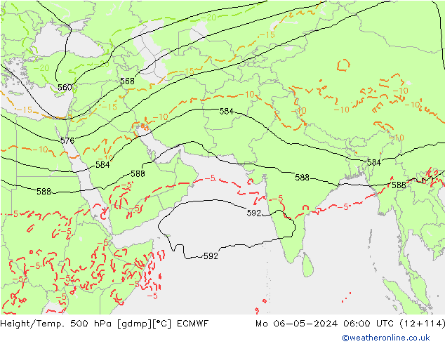 Z500/Rain (+SLP)/Z850 ECMWF Seg 06.05.2024 06 UTC