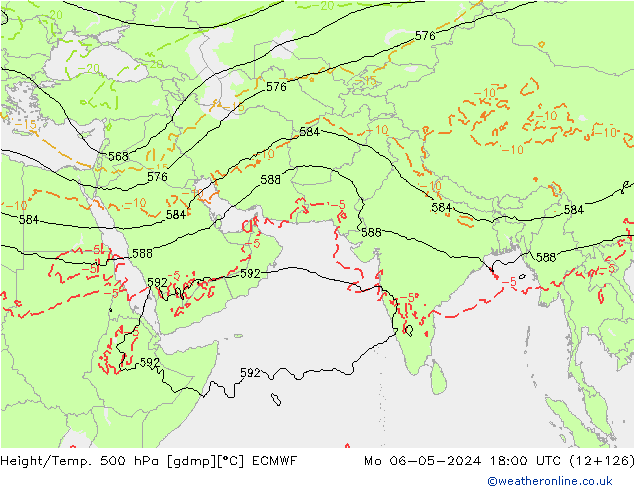 Z500/Rain (+SLP)/Z850 ECMWF Seg 06.05.2024 18 UTC