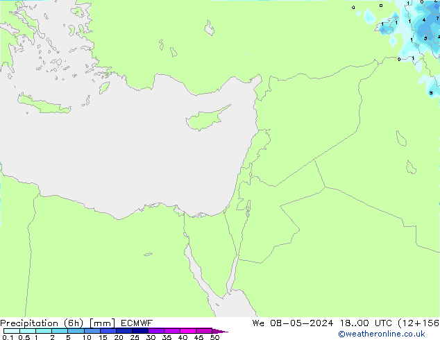 Z500/Rain (+SLP)/Z850 ECMWF śro. 08.05.2024 00 UTC