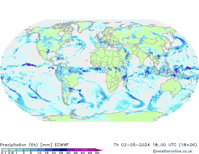 Z500/Rain (+SLP)/Z850 ECMWF Th 02.05.2024 00 UTC