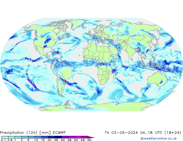 Nied. akkumuliert (12Std) ECMWF Do 02.05.2024 18 UTC