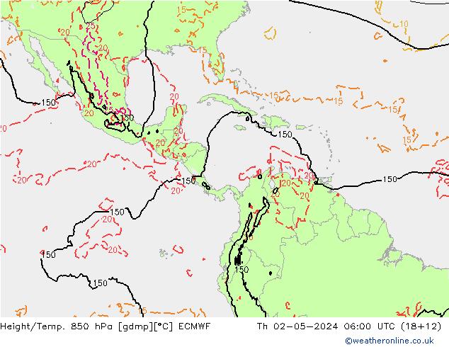 Z500/Rain (+SLP)/Z850 ECMWF Qui 02.05.2024 06 UTC