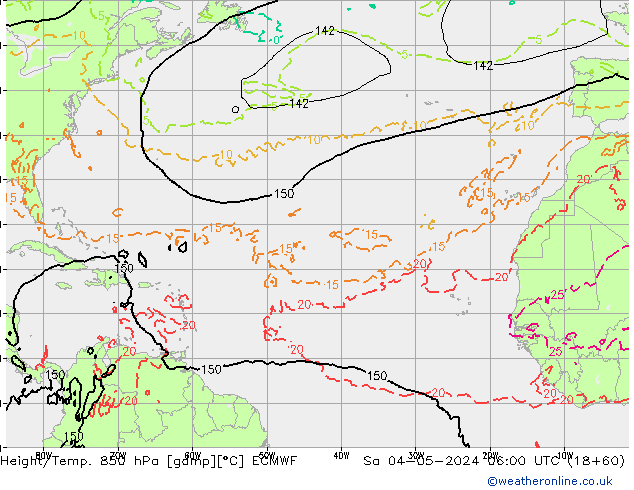 Z500/Rain (+SLP)/Z850 ECMWF  04.05.2024 06 UTC