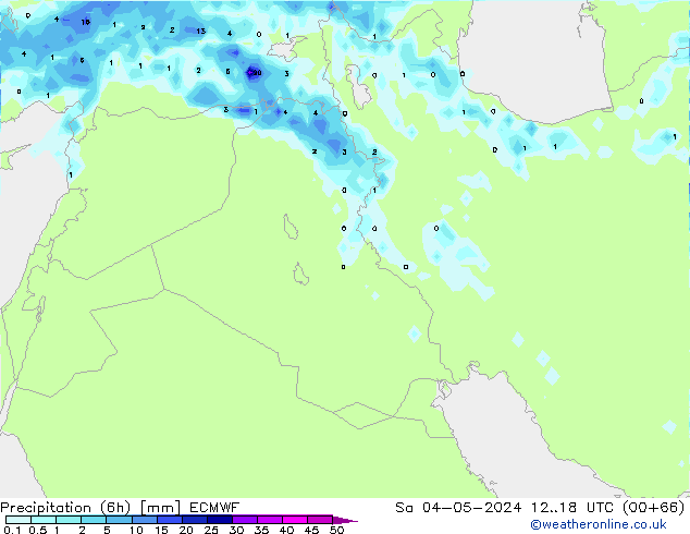 Z500/Rain (+SLP)/Z850 ECMWF Sa 04.05.2024 18 UTC