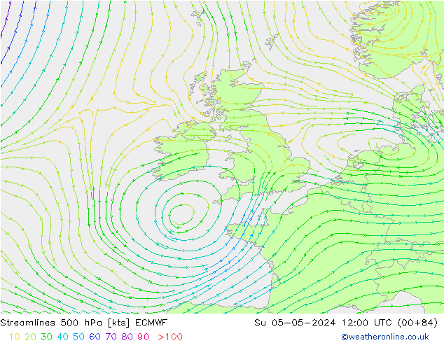  500 hPa ECMWF  05.05.2024 12 UTC