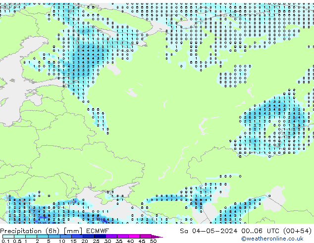 Z500/Regen(+SLP)/Z850 ECMWF za 04.05.2024 06 UTC