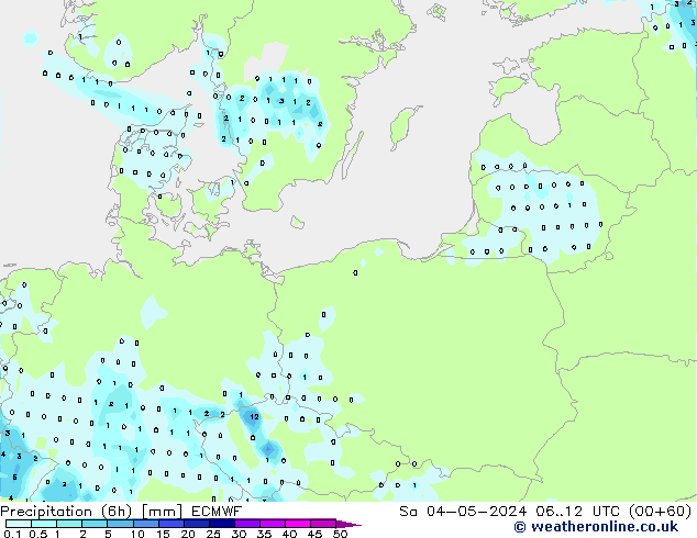 Z500/Rain (+SLP)/Z850 ECMWF sáb 04.05.2024 12 UTC