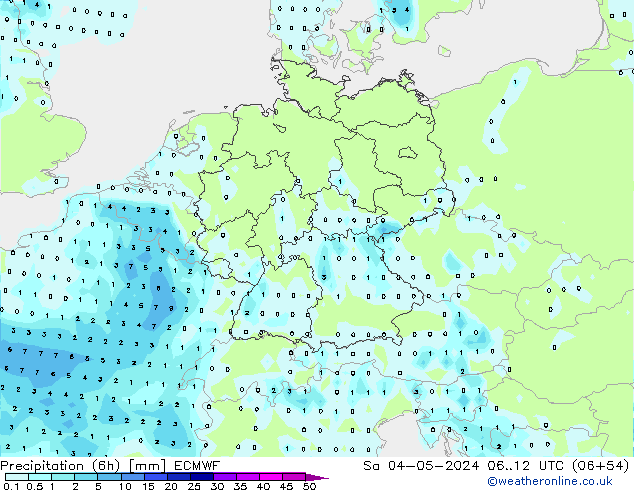 Z500/Rain (+SLP)/Z850 ECMWF  04.05.2024 12 UTC