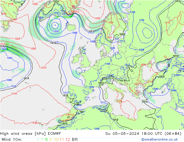 Sturmfelder ECMWF So 05.05.2024 18 UTC
