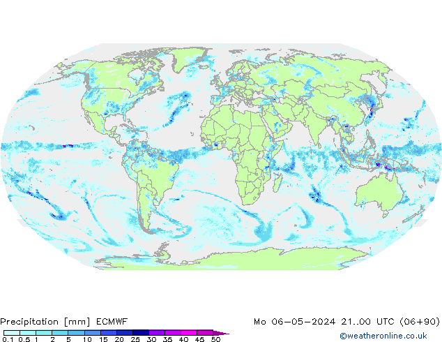 Precipitation ECMWF Mo 06.05.2024 00 UTC