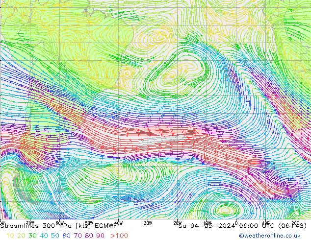  300 hPa ECMWF  04.05.2024 06 UTC