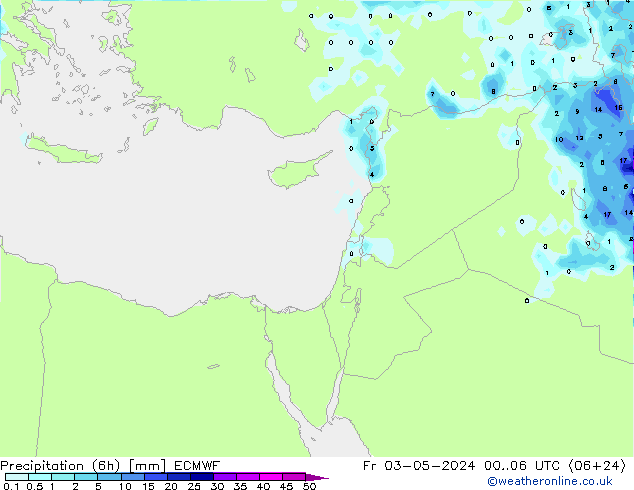 Z500/Rain (+SLP)/Z850 ECMWF ven 03.05.2024 06 UTC