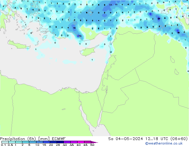 Z500/Rain (+SLP)/Z850 ECMWF so. 04.05.2024 18 UTC