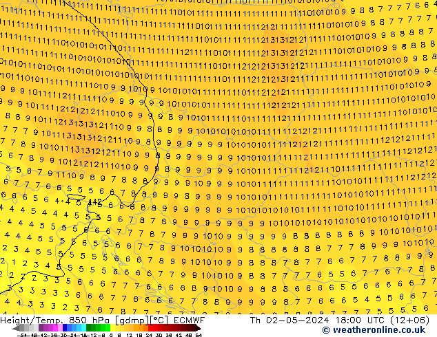 Z500/Regen(+SLP)/Z850 ECMWF do 02.05.2024 18 UTC