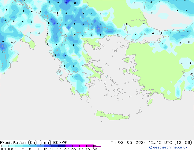 Z500/Rain (+SLP)/Z850 ECMWF  02.05.2024 18 UTC