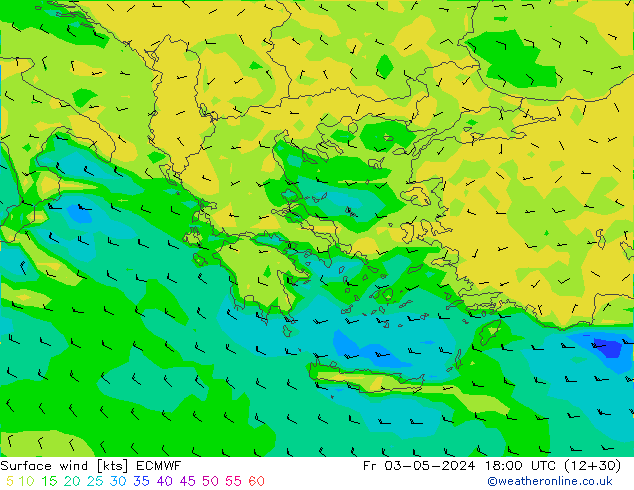  10 m ECMWF  03.05.2024 18 UTC