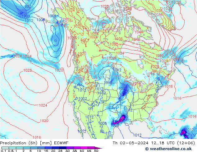 Z500/Rain (+SLP)/Z850 ECMWF Qui 02.05.2024 18 UTC