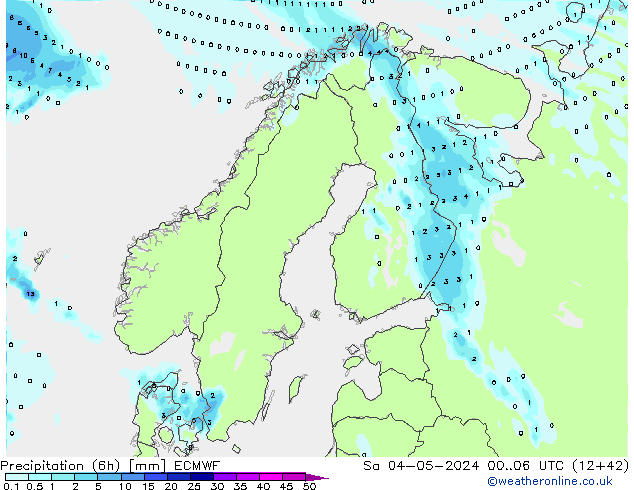 Z500/Rain (+SLP)/Z850 ECMWF  04.05.2024 06 UTC