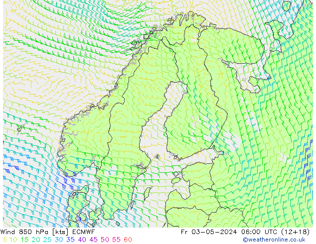 Wind 850 hPa ECMWF vr 03.05.2024 06 UTC