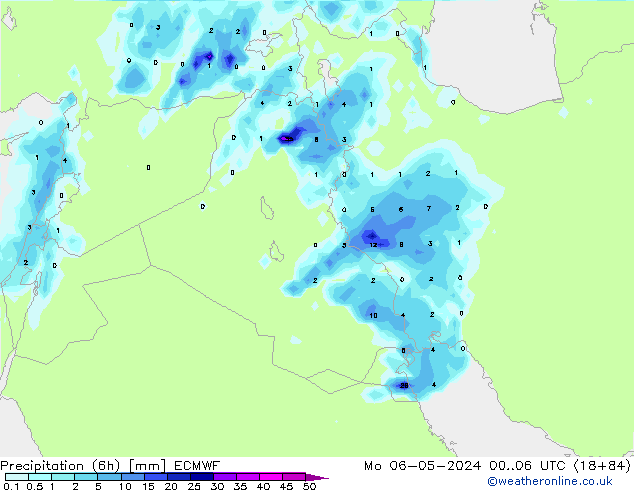 Z500/Rain (+SLP)/Z850 ECMWF Seg 06.05.2024 06 UTC