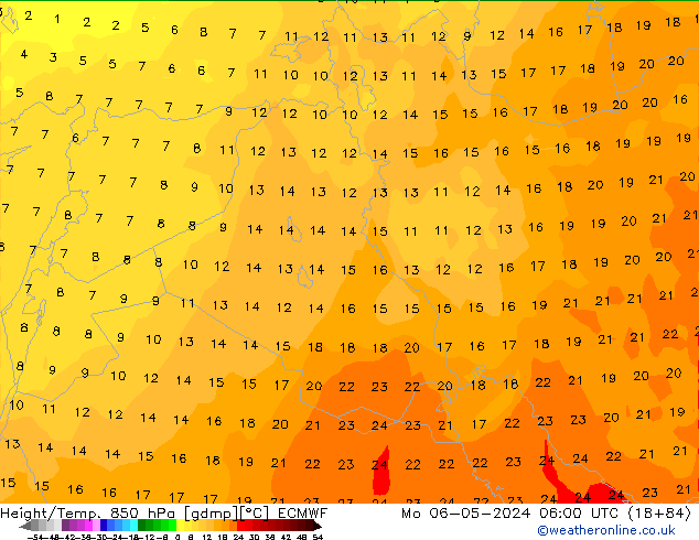 Z500/Rain (+SLP)/Z850 ECMWF Seg 06.05.2024 06 UTC