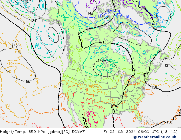 Z500/Rain (+SLP)/Z850 ECMWF Sex 03.05.2024 06 UTC