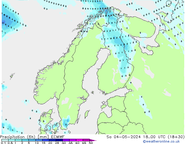 Z500/Rain (+SLP)/Z850 ECMWF  04.05.2024 00 UTC