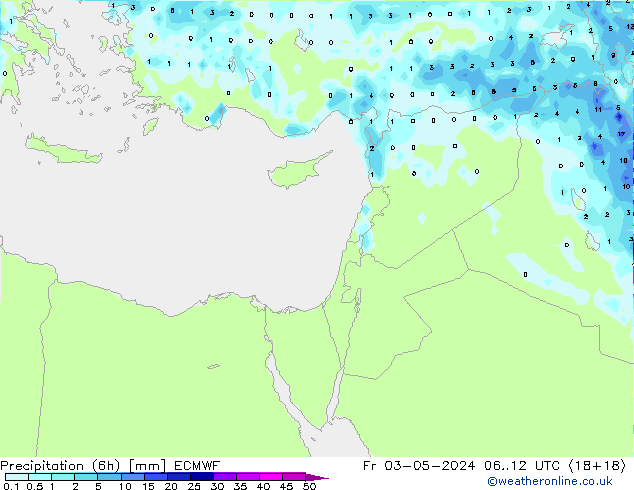 Z500/Regen(+SLP)/Z850 ECMWF vr 03.05.2024 12 UTC