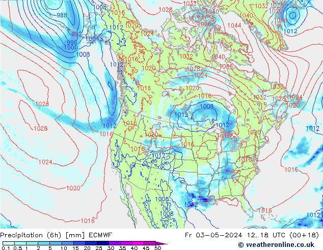 Z500/Rain (+SLP)/Z850 ECMWF Pá 03.05.2024 18 UTC