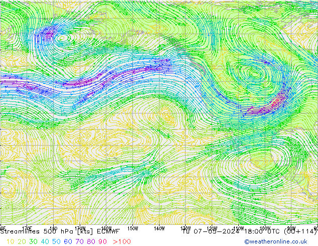  500 hPa ECMWF  07.05.2024 18 UTC