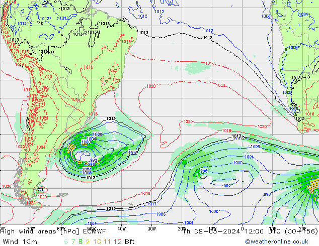 Sturmfelder ECMWF Do 09.05.2024 12 UTC