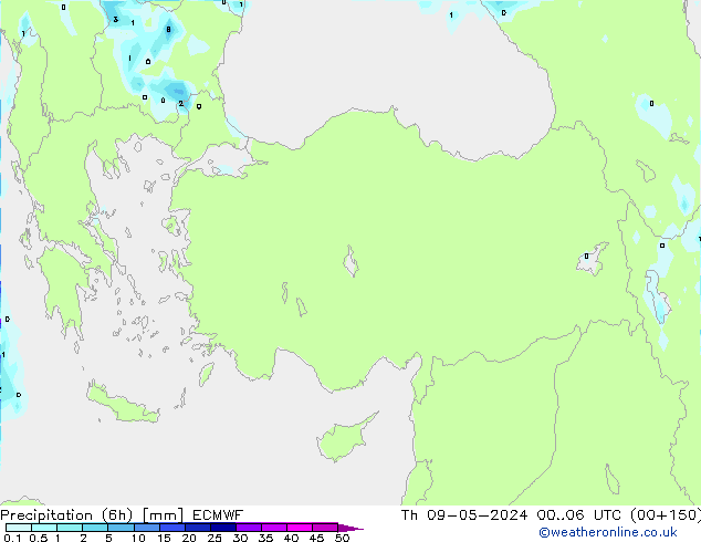 Z500/Rain (+SLP)/Z850 ECMWF Th 09.05.2024 06 UTC