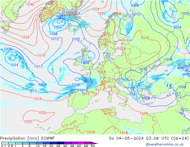 opad ECMWF so. 04.05.2024 06 UTC