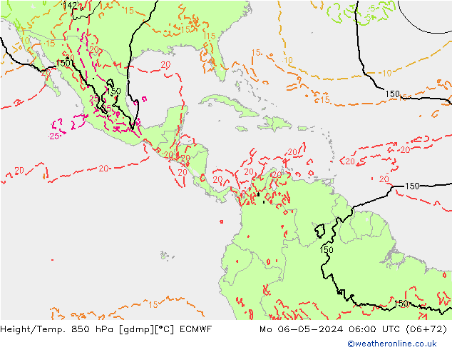 Z500/Rain (+SLP)/Z850 ECMWF  06.05.2024 06 UTC