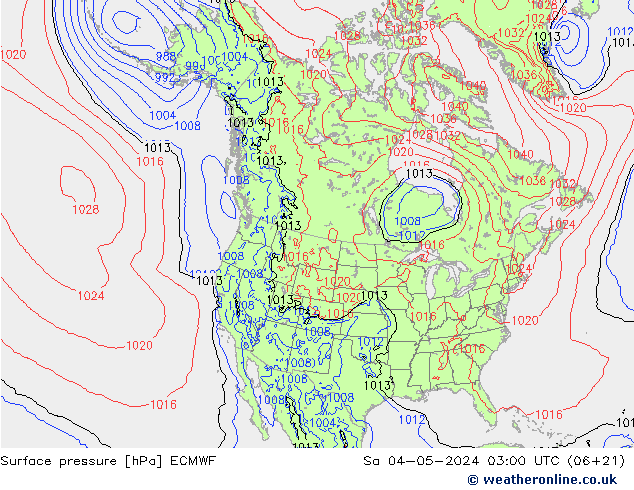 Surface pressure ECMWF Sa 04.05.2024 03 UTC