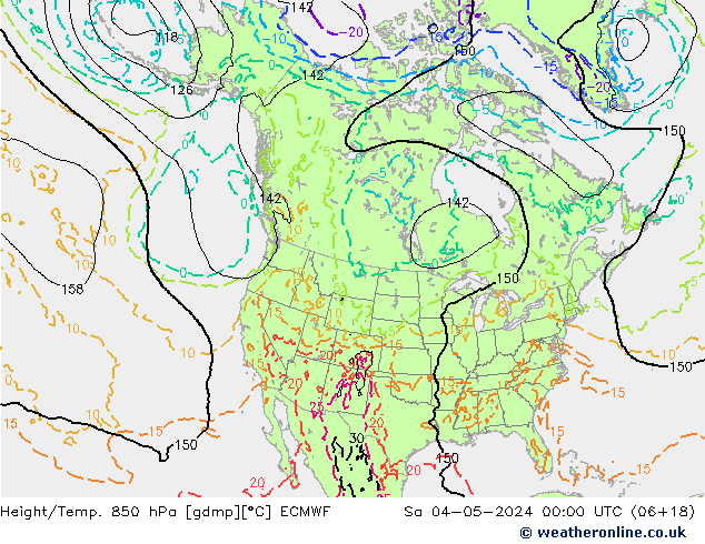 Z500/Rain (+SLP)/Z850 ECMWF  04.05.2024 00 UTC