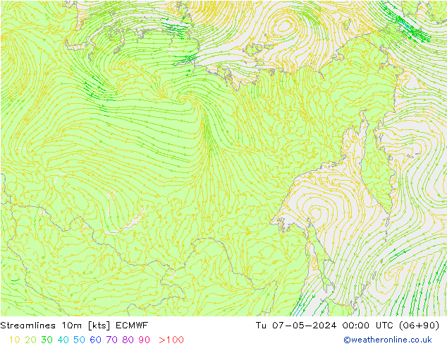  10m ECMWF  07.05.2024 00 UTC