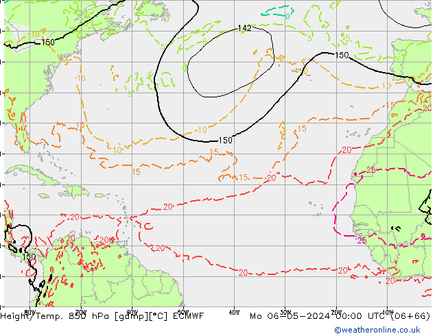 Z500/Rain (+SLP)/Z850 ECMWF Seg 06.05.2024 00 UTC