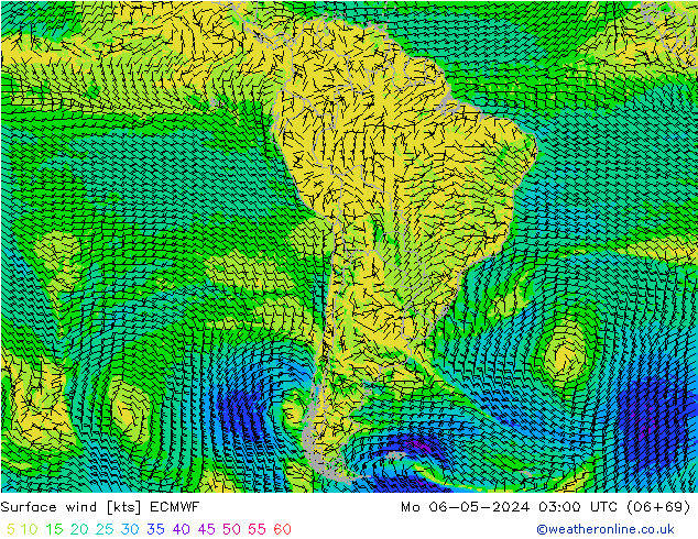 Surface wind ECMWF Mo 06.05.2024 03 UTC