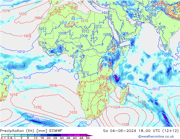 Z500/Rain (+SLP)/Z850 ECMWF Sáb 04.05.2024 00 UTC