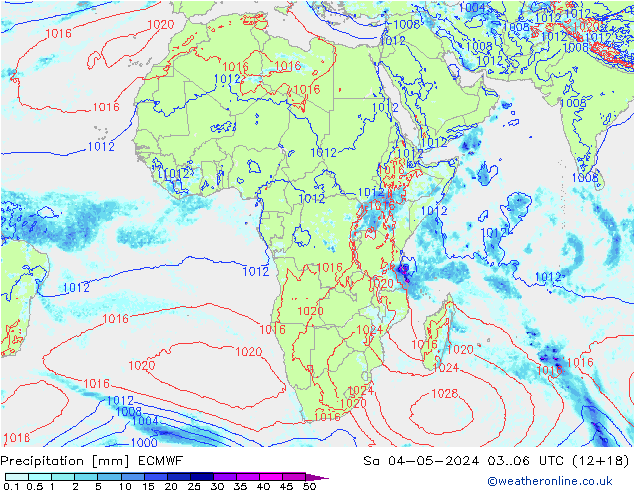 Yağış ECMWF Cts 04.05.2024 06 UTC