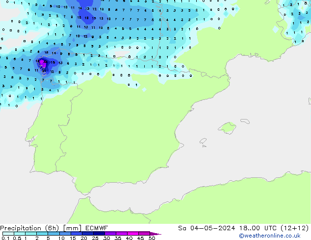 Z500/Rain (+SLP)/Z850 ECMWF sáb 04.05.2024 00 UTC