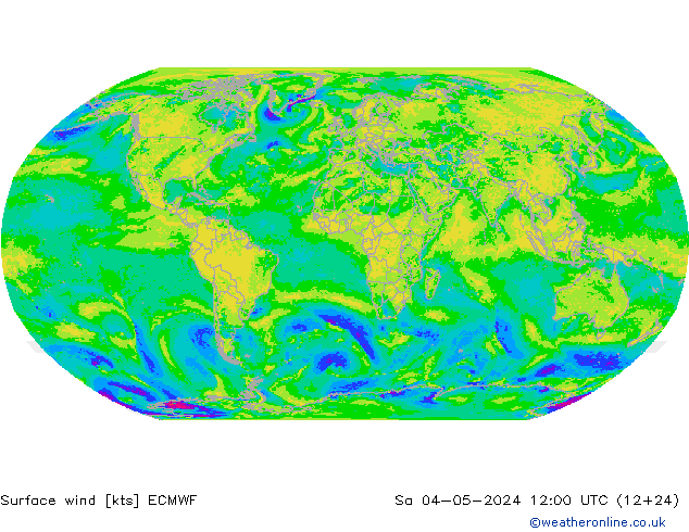 Prec 6h/Wind 10m/950 ECMWF So 04.05.2024 12 UTC